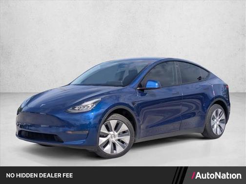 Deep Blue Metallic 2021 Tesla Model Y Long Range Dual Motor All-Wheel Drive
