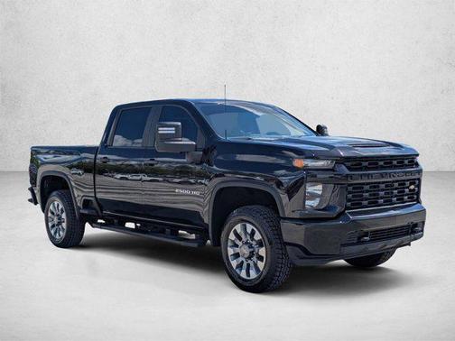 Mosaic Black Metallic 2022 Chevrolet Silverado 2500 Custom