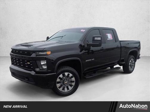 Mosaic Black Metallic 2022 Chevrolet Silverado 2500 Custom