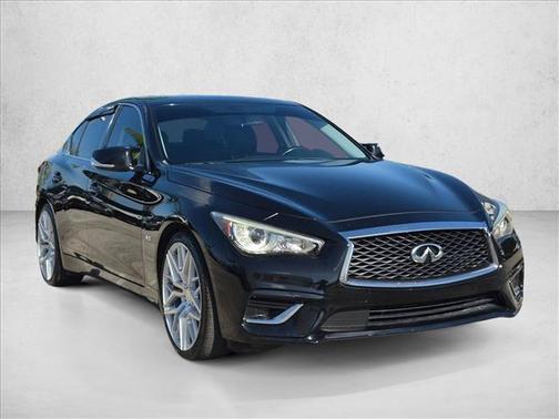 Black Obsidian 2020 INFINITI Q50 3.0t LUXE
