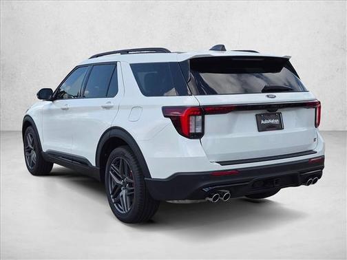 Star White Metallic Tri-Coat 2026 Ford Explorer ST