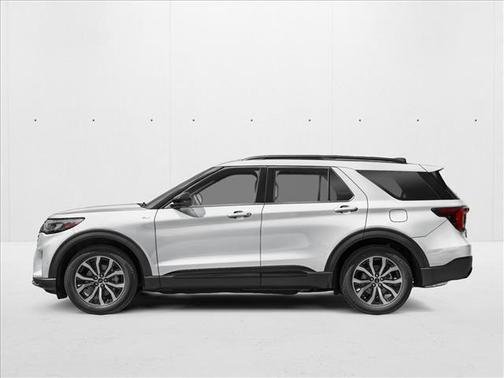 Space White Metallic 2026 Ford Explorer ST-Line