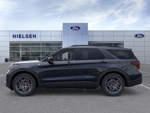 Agate Black Metallic 2026 Ford Explorer ST-Line