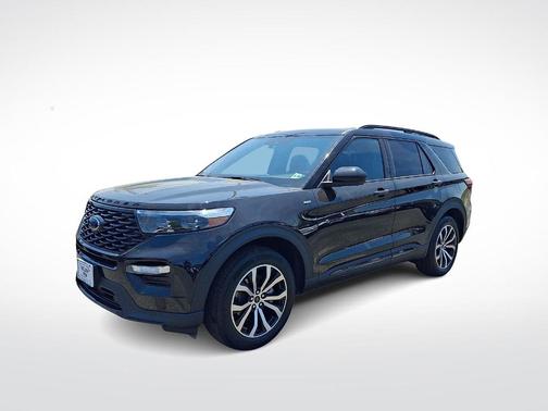 AGATE BLACK METALLIC 2023 Ford Explorer ST-Line
