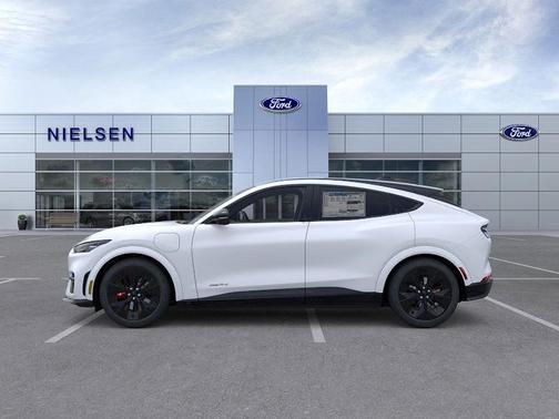 STAR WHITE MET TRI-COAT 2025 Ford Mustang Mach-E GT