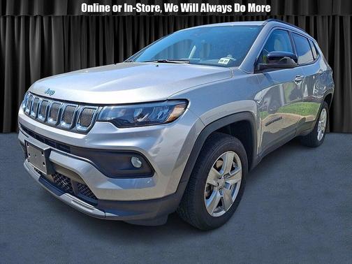 Billet Silver Metallic Clearcoat 2022 Jeep Compass Latitude