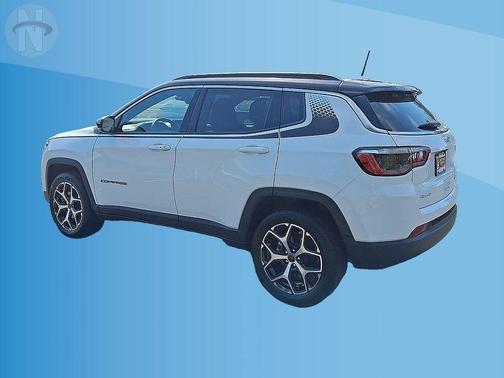Bright White Clearcoat 2025 Jeep Compass Limited