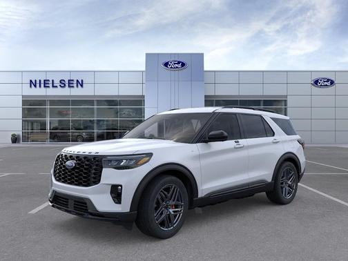 Space White Metallic 2026 Ford Explorer ST-Line