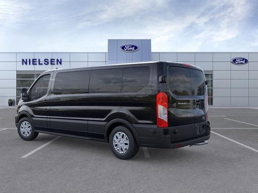 AGATE BLACK METALLIC 2024 Ford Transit-350 XL