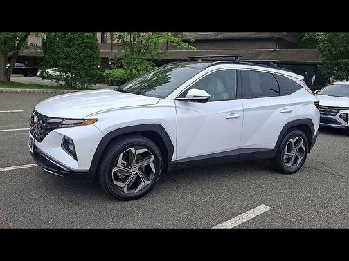 White Pearl 2024 Hyundai TUCSON Hybrid Limited
