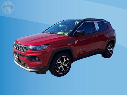 Red Hot Pearlcoat 2025 Jeep Compass Limited