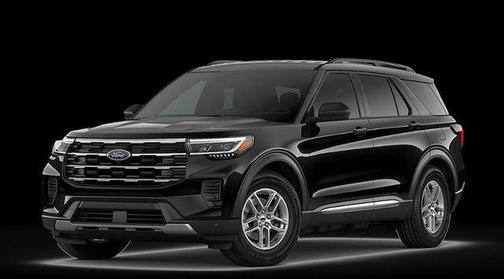 AGATE BLACK METALLIC 2026 Ford Explorer Active