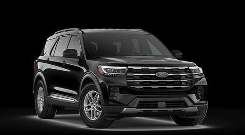 AGATE BLACK METALLIC 2026 Ford Explorer Active