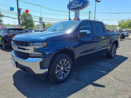 Northsky Blue Metallic 2021 Chevrolet Silverado 1500 LT