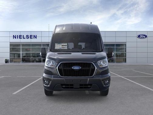 AGATE BLACK METALLIC 2025 Ford Transit-350 XLT