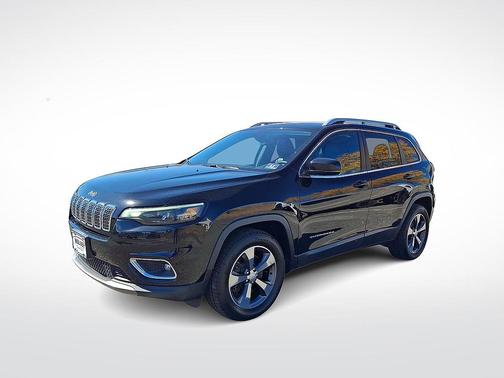 Diamond Black Crystal Pearlcoat 2019 Jeep Cherokee Limited