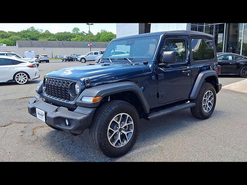 Fathom Blue Pearlcoat 2025 Jeep Wrangler Sport S