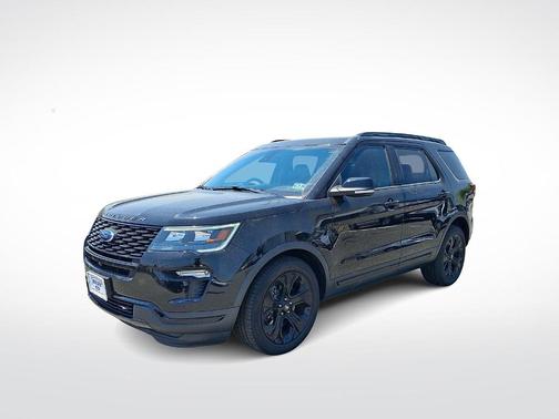 AGATE BLACK METALLIC 2019 Ford Explorer Sport