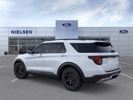 SPACE WHITE METALLIC 2026 Ford Explorer Tremor