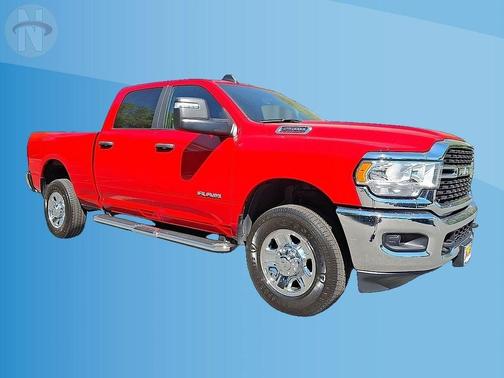 Flame Red Clearcoat 2024 RAM 2500 Big Horn Crew Cab 4x4 6'4' Box