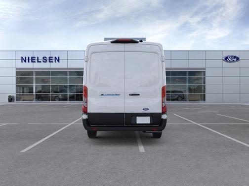 OXFORD WHITE 2026 Ford E-Transit T-350 Medium Roof