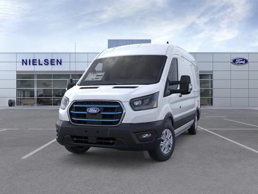 OXFORD WHITE 2026 Ford E-Transit T-350 Medium Roof