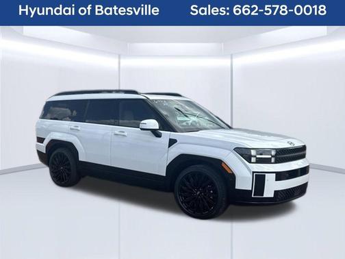 White 2027 Hyundai SANTA FE Calligraphy