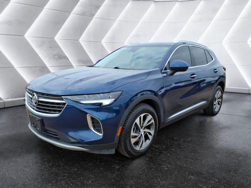 Sapphire Metallic 2022 Buick Envision Essence