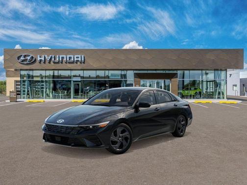 Black 2026 Hyundai ELANTRA SEL Sport