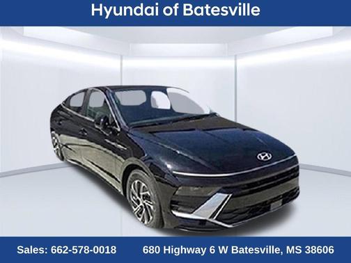 Black 2026 Hyundai SONATA Hybrid Blue