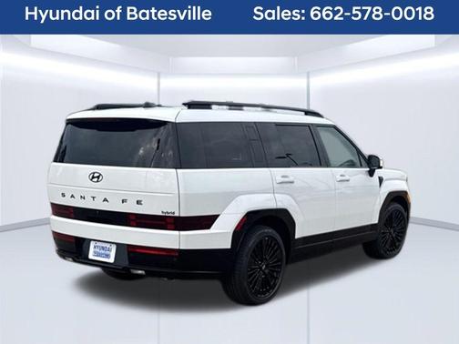 White 2026 Hyundai SANTA FE HEV Calligraphy