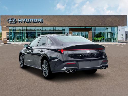 Black 2026 Hyundai SONATA N Line