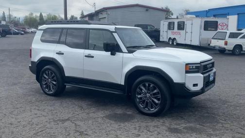 Wind Chill Pearl 2025 Toyota Land Cruiser