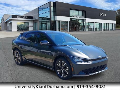 Gray 2023 Kia EV6 Wind