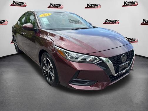 Rosewood Metallic 2022 Nissan Sentra SV