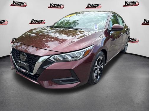 Rosewood Metallic 2022 Nissan Sentra SV