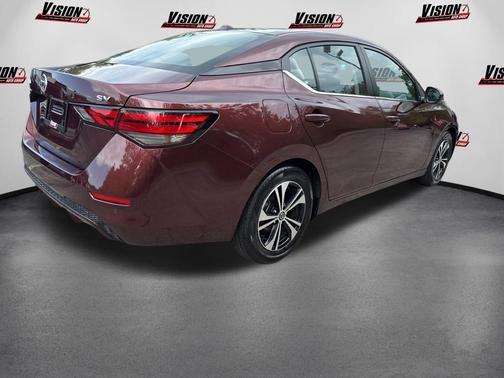 Rosewood Metallic 2022 Nissan Sentra SV