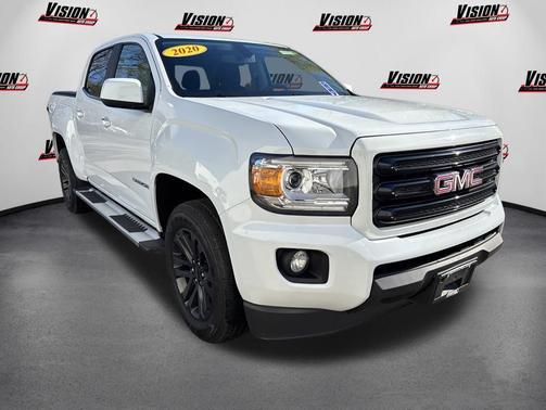 Summit White 2020 GMC Canyon SLE