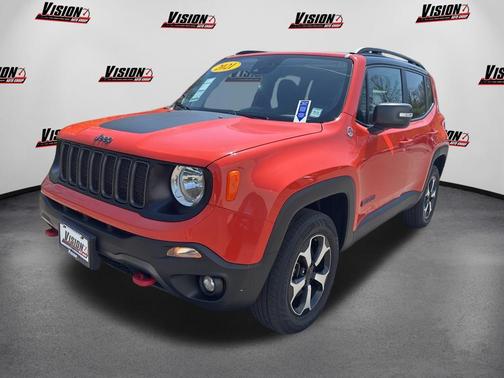 Omaha Orange Clearcoat 2021 Jeep Renegade Trailhawk