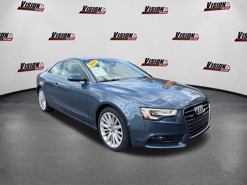 Blue Metallic 2015 Audi A5 2.0T Premium