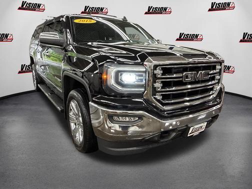 Onyx Black 2018 GMC Sierra 1500 SLT