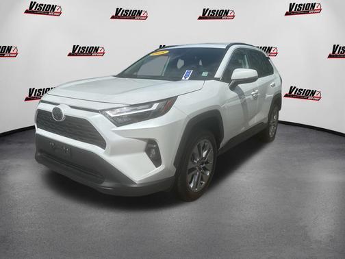 White 2025 Toyota RAV4 XLE Premium
