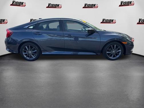 Gray 2021 Honda Civic EX