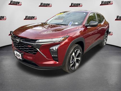 Crimson Metallic 2024 Chevrolet Trax FWD 1RS