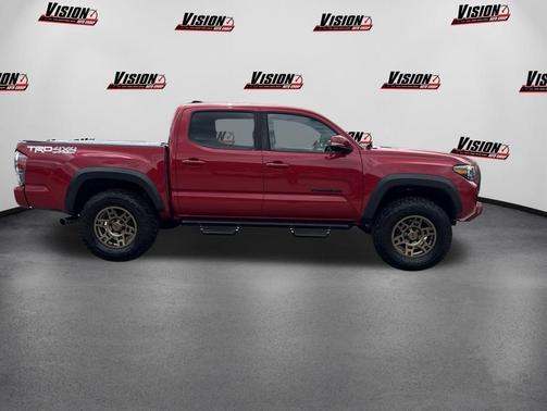 Barcelona Red Metallic 2021 Toyota Tacoma TRD Off Road