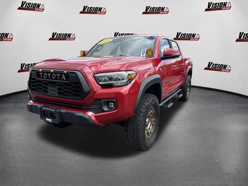 Barcelona Red Metallic 2021 Toyota Tacoma TRD Off Road