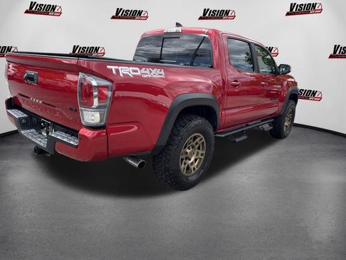 Barcelona Red Metallic 2021 Toyota Tacoma TRD Off Road