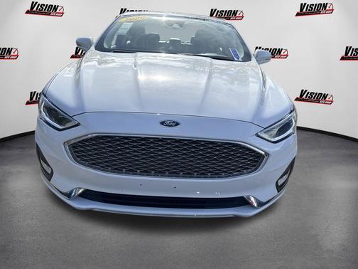 White 2020 Ford Fusion Titanium