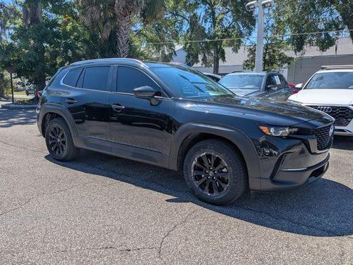 Jet Black Mica 2025 Mazda CX-50 2.5 S Preferred Package