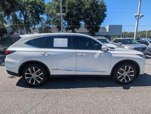 Platinum White Pearl 2024 Acura MDX Technology